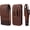 5.2 INCH, variant on Cell Phone Belt Clip Bag Leather, Mobile Phone Blet Pouch Mens, Universal Waterproof Leather Smartphone Belt Loop Holster with Card Holder Carabiner Hook Wallet Purse Pocket for Outdoor Sport Travel