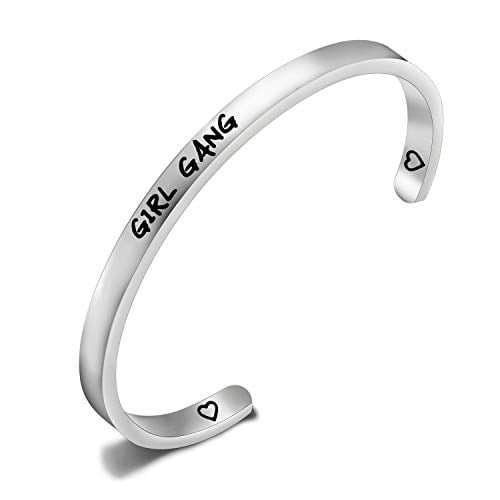Bridesmaid Wedding Gift Girl Gang Cuff Bracelet Bridal Party Jewelry Bachelorette Party Gift Girl Power Girl Boss Bracelet Best Sisters Gift Girl Gang Cuff br S Walmart