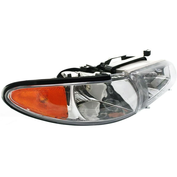 Headlight Compatible With 1997-2003 Pontiac Grand Prix Right Passenger Halogen