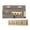Brass, variant on Command Decor Metal Key Rail, Matte Black, Strong Hold, 1 Hook Rail, 8 Small Adhesive Strips