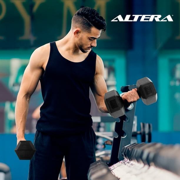 Mancuernas Kg Pesas Hexagonales 2pz Altera Entrenamiento