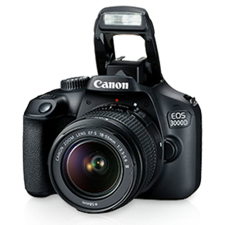 Canon EOS 3000D DSLR Camera with 18-55mm f/3.5-5.6 Zoom Lens,32GB