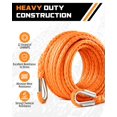 thumbnail image 3 of Cable de extensión DAYDOOR para cabrestante, 3/8 x 15 m, 26500 libras, sintético, 3 of 7