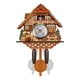 thumbnail image 1 of Inteprter Bird Time Bell Swing Reloj despertador Estilo de imitación de madera con diales fáciles de leer Fácil de leer Decoración del hogar CM011, 1 of 6