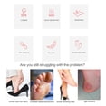 thumbnail image 4 of TINYSOME Callus Cushions Shoes Heel Pad Foam Round Toe Foot Corn Protectors Pads, 4 of 21