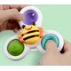 thumbnail image 3 of 3 piezas bebé girando flor Gyro Fidget Spinner baño lechón juguete, 11 Feliz Sencillez, 3 of 4