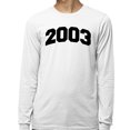thumbnail image 2 of 2003 College Style Long Sleeve Shirt Unisex Small White, 2 of 5