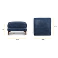 thumbnail image 5 of Poly and Bark Essex Ottoman in Midnight Blue, 5 of 9
