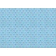 thumbnail image 1 of Ahgly Company Machine Washable Indoor Rectangle Transitional Iceberg Blue Area Rugs, 8' x 12', 1 of 7