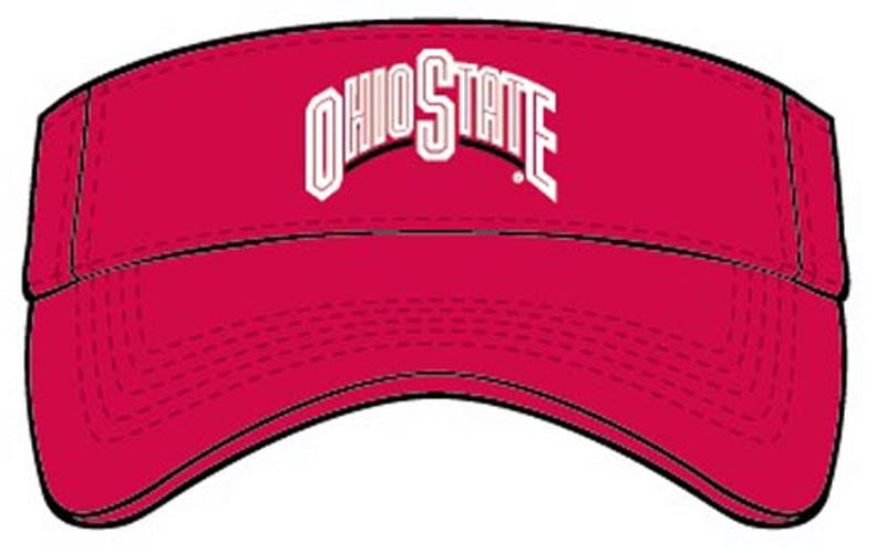 ohio state visor