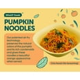 Healthy Instant Pumpkin Noodles Unflavored Vegan, Air Fried, Lower