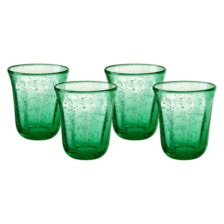 Bubble Glass Pipe - Artland Savannah Bubble DOF Glass - Set of 4