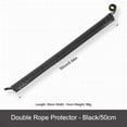 thumbnail image 6 of Yucurem Arborist Rope Protector Climbing Rope Protective Cover Pvc Rope Protective Sleeve (Black 50CM), 6 of 6