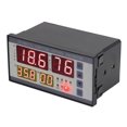 thumbnail image 2 of Controlador de incubadora Volteo automático de huevos Control de temperatura y humedad Controlador de temperatura y humedad relativa de la incubadora CA 160 V-240 V, 2 of 14