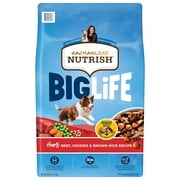 Rachael Ray Nutrish Big Life Hearty Beef, Veggies & Brown Rice Recipe Dry Dog Food, 28 lb. Bag