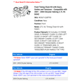 thumbnail image 2 of Front Timing Chain Kit with Gears, Guides and Tensioner - Compatible with 2001 - 2004 Chrysler Sebring 2.7L V6 DOHC 2002 2003, 2 of 2