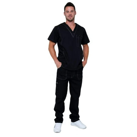 

Men s Multi Pocket Utility Medical Scrubs - Style 102AV