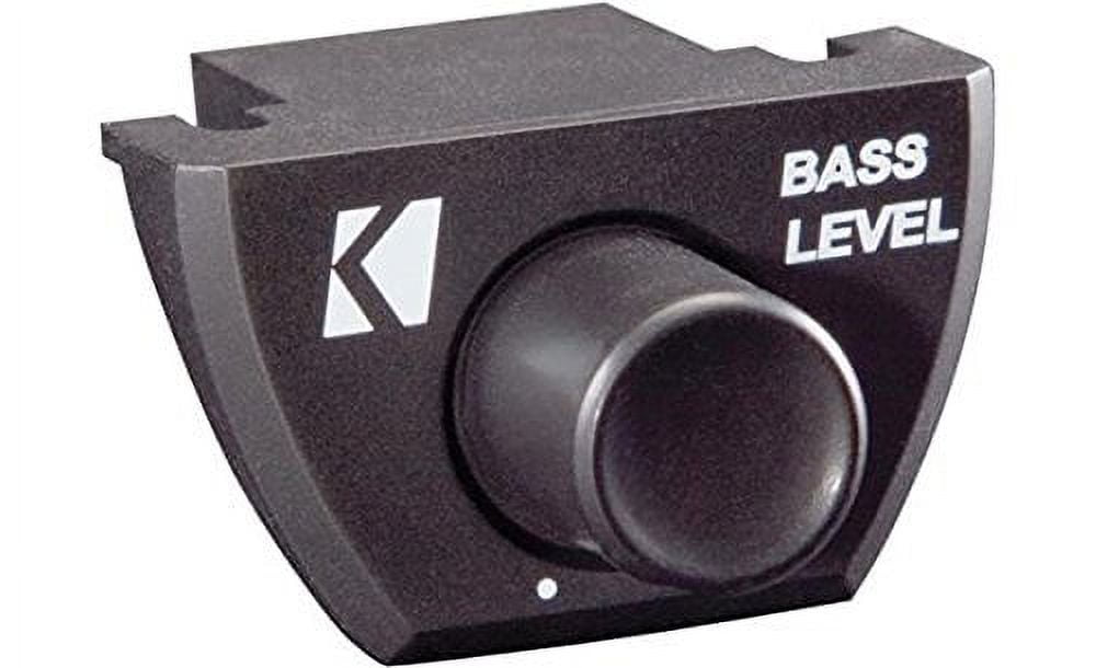 Kicker CXARC In Dash Bass Level Remote Vehicle Audio Amplifier, Black, 0.64 oz