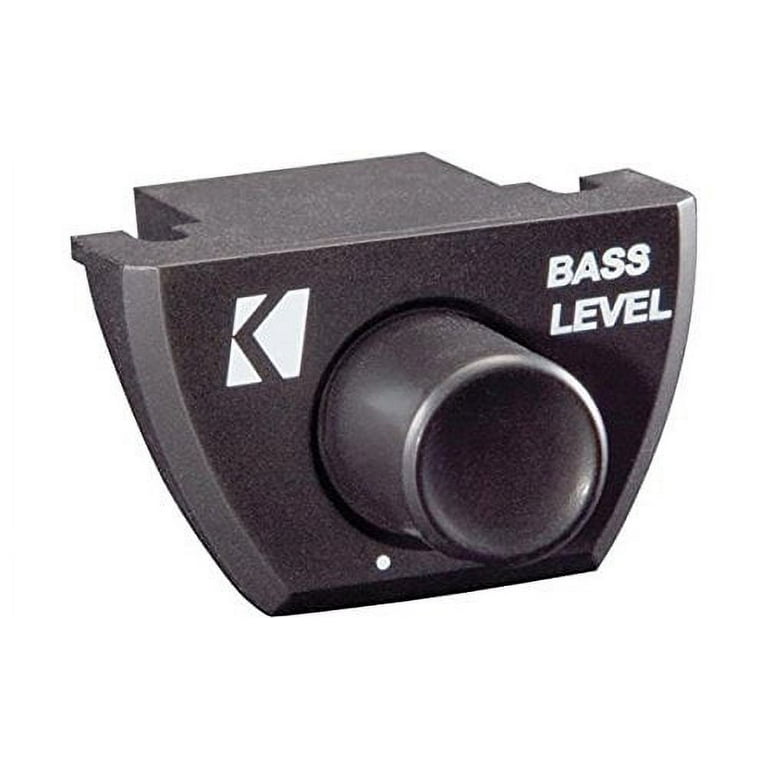 Kicker CXARC In-Dash Bass Level Remote Control, Black - Audio Car