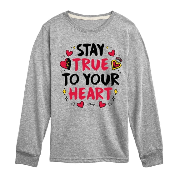 Descendants - Stay True To Your Heart - Youth Boys Long Sleeve Graphic T-Shirt