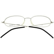 Porsche Design Men Eyewear Frame Titanium Oval Gold P8011B Size: Lens/ Bridge/ Temple: 56-18-145-29