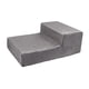 thumbnail image 5 of Escaleras para perros con escalones, rampa para mascotas de 2 escalones, base antideslizante, duraderas Gris, 5 of 9