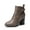 TAUPE-PU, variant on Women’s Chunky High-Heel Ankle Boots Round Toe, Fall Short Booties