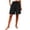 Black, variant on Women's Pajama Shorts, Regular Waist Comfy Casual Pants, Loose Exercise & Sleep Shorts For Home Gray L