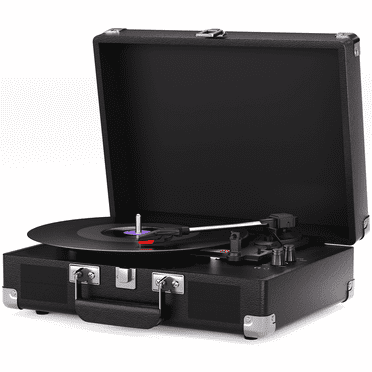 MAIO Turntable Record Player, 3-Speed 33/45/78RPM Vinyl Spinner with 2 Built-in Stereo Speakers, Headphone Jack, USB, AUX-IN, RCA-Out and Recording