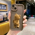 thumbnail image 1 of Anti-Shock Candy Color Cartoon Teddy Bear Phone Case for iPhone 16 Pro to 8 Plus Multi-Models, 1 of 10