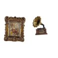 thumbnail image 1 of Marco de fotos,Marco de fotos retro Marco de fotos de mesa vintage,Estatua vintage,Estatua vintage de resina,figura artesanal,Escultura coleccionable,adorno artesanal de resina para el hogar, 1 of 8