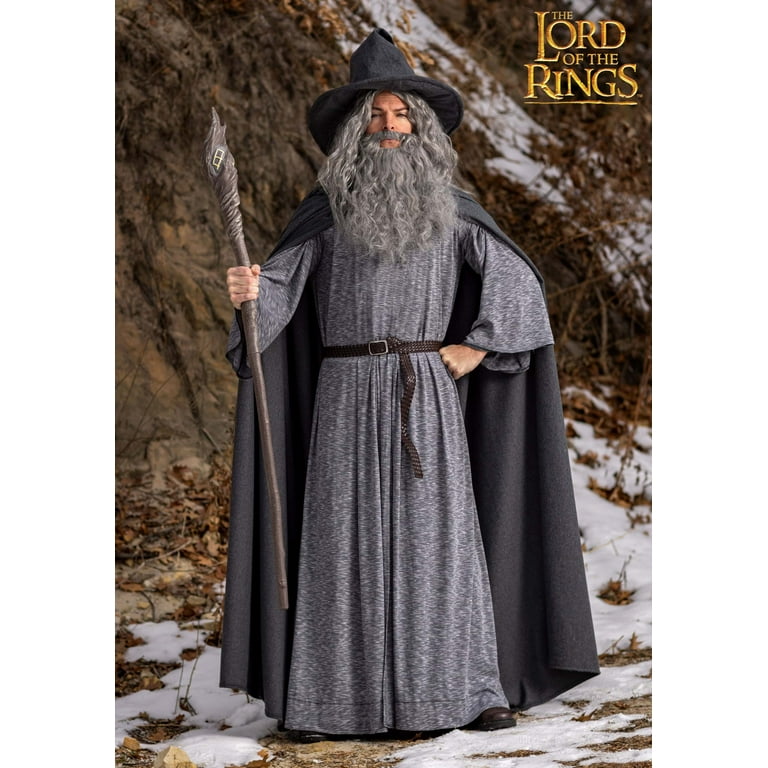 Men s Gandalf Lord of the Rings Costume Walmart