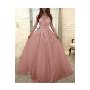 sleeveless gown design