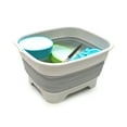 thumbnail image 2 of Sammart 9.1L (2.4Gallon) Collapsible Dishpan with Draining Plug, 2 of 7