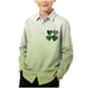 thumbnail image 2 of Blusa y camisa de manga larga con cuello vuelto para niños, camisa informal de moda para niños y niñas, camisa de manga larga con estampado del Día de San Patricio, camisa de manga larga con cuello vu, 2 of 7