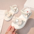 thumbnail image 2 of Xijirk Girls Sandals Thick Soled Comfortable Soft Soled Princess Love Butterfly Sandals,Size 1.5, 2 of 8