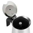 thumbnail image 2 of Greensen 100ml/200ml/300ml/450ml Stainless Steel Moka Pot Espresso Coffee Maker Stove Home Office Use, Moka Coffee Maker, Moka Pot, 2 of 7