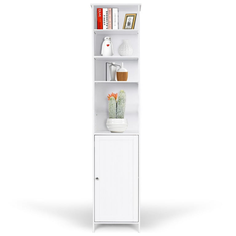 72 Inches Tall Freestanding Bathroom Storage Cabinet - Costway