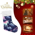 thumbnail image 4 of 2PCS Unicorn in Clouds Christmas Stockings Personalized 18”Large with Plush Cuff Christmas Decorations Stocking Holiday and Family Stocking Tree Fireplace Decor Decor Gifts, 4 of 7