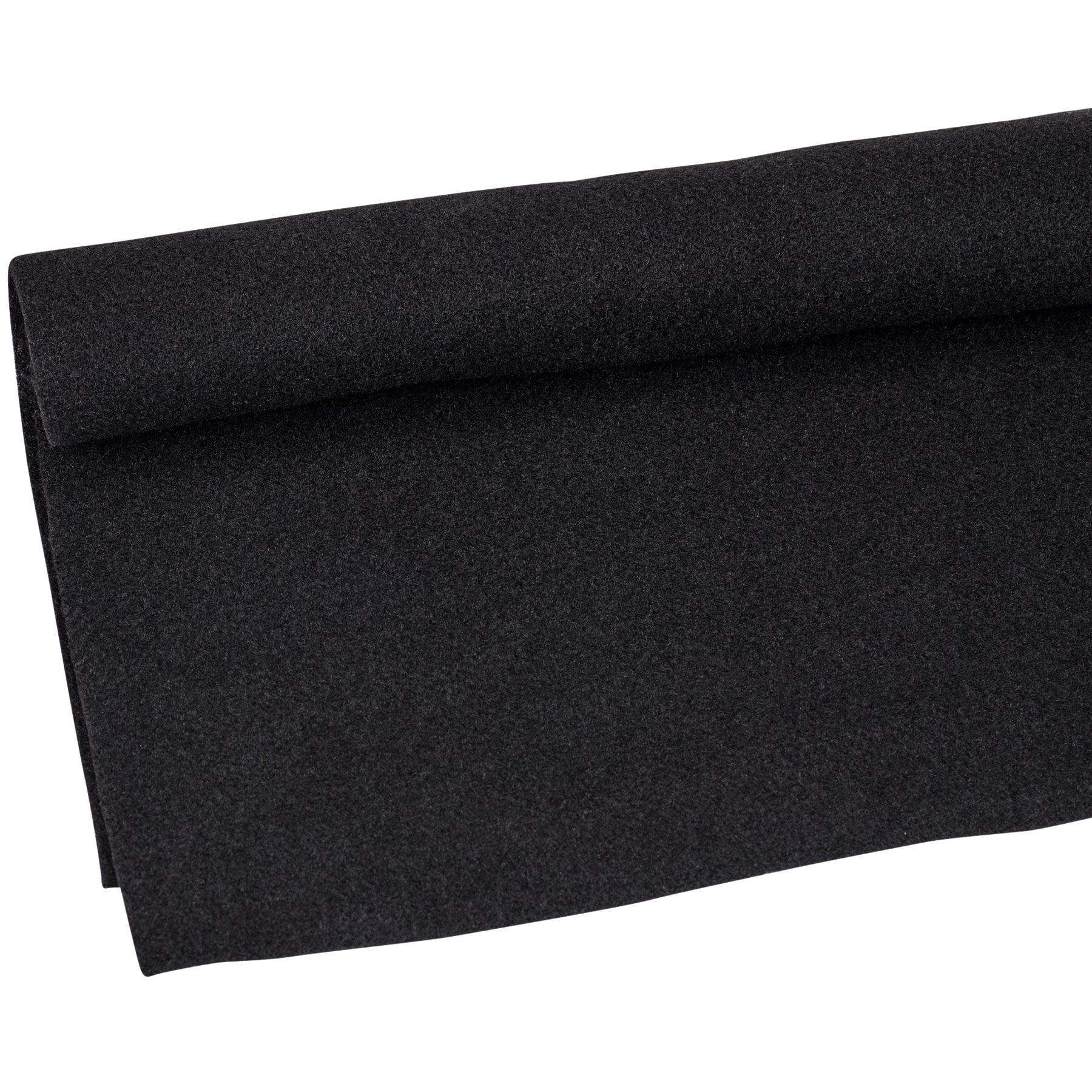 NVX 32 Square Feet Black Subwoofer Box/Trunk Liner Carpet with Adhesive Back 