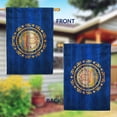 thumbnail image 3 of America Forever New Hampshire State Flag 28 x 40 Inch Double Sided Outdoor Yard Decorative USA Vintage Wood State of New Hampshire House Flag, Made in the USA, 3 of 3