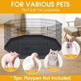 thumbnail image 7 of Artmalle Dog Playpen Bottom Pad Cover for 8 Panels, 24 Inch (Playpen Not Included), 7 of 7