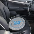 thumbnail image 2 of 360° Swivel Seat Cushion for Car - Portable Rotating Memory Foam Car Seat Pad, Non-Slip Auto Round Disc Rotary Chair Cushions Pad for Elderly or Those with Limited Mobility (Grey), 2 of 7