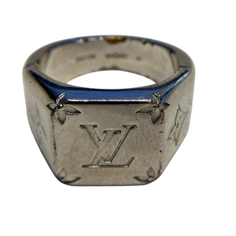 Pre-Owned Louis Vuitton Signet Ring, Monogram, Size M, M62487