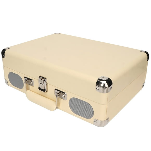 Vintage Turntable Record Player Built in Phono Preamp Belt Drive 2 Speed, Adjustable Counterweight, AT 3600L, Speaker for Home Office