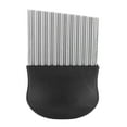thumbnail image 3 of Potato Cutter, Slicing Tool Wavy Cutter Safe To Use Stainless Steel  For Fruit For Vegetable For Kitchen For Home For Dough, 3 of 8