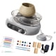 thumbnail image 5 of Mini kit de torno de cerámica, torno de arcilla eléctrico, cuenco desmontable con 8 piezas para esculpir Gris, 5 of 9