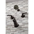 thumbnail image 2 of Grifo para bañera y ducha Kingston Brass Centurion, cromo pulido, 2 of 9