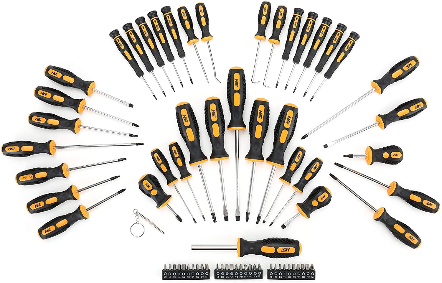 STEELHEAD 69Piece Screwdriver & Bit Set, (23) & (10