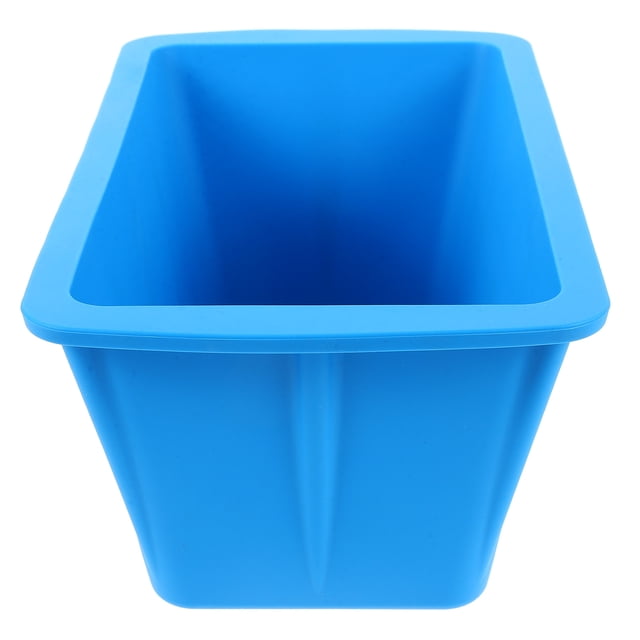 UPGRATOR De Silicona Azul Para Cubos De Hielo Grandes Ideal Para Baños Y Cocktails